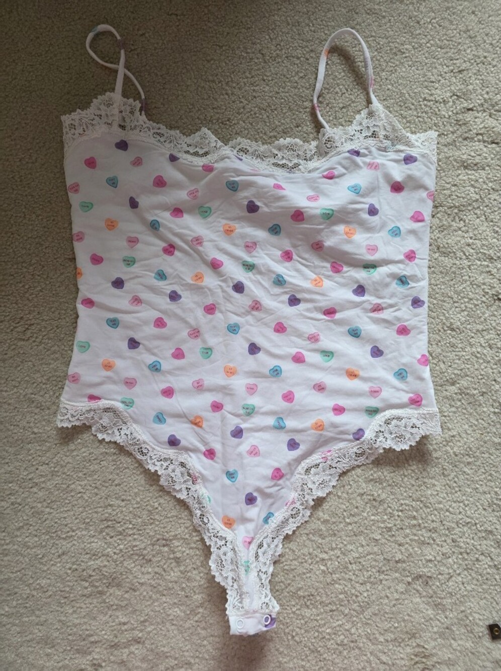 Fits Everybody Lace Cami Bodysuit